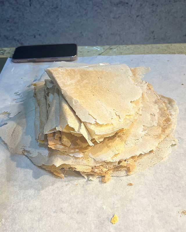 خبز الرخال وتقنياته