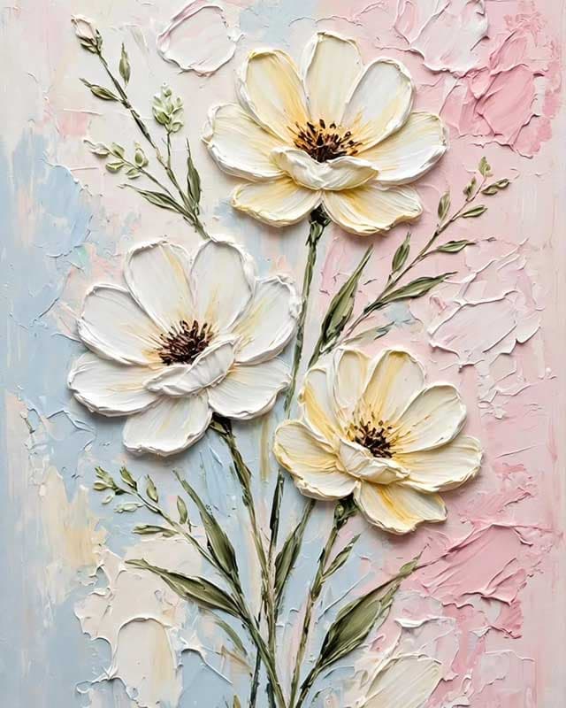 ورشة فن الزهور البارزة ✨